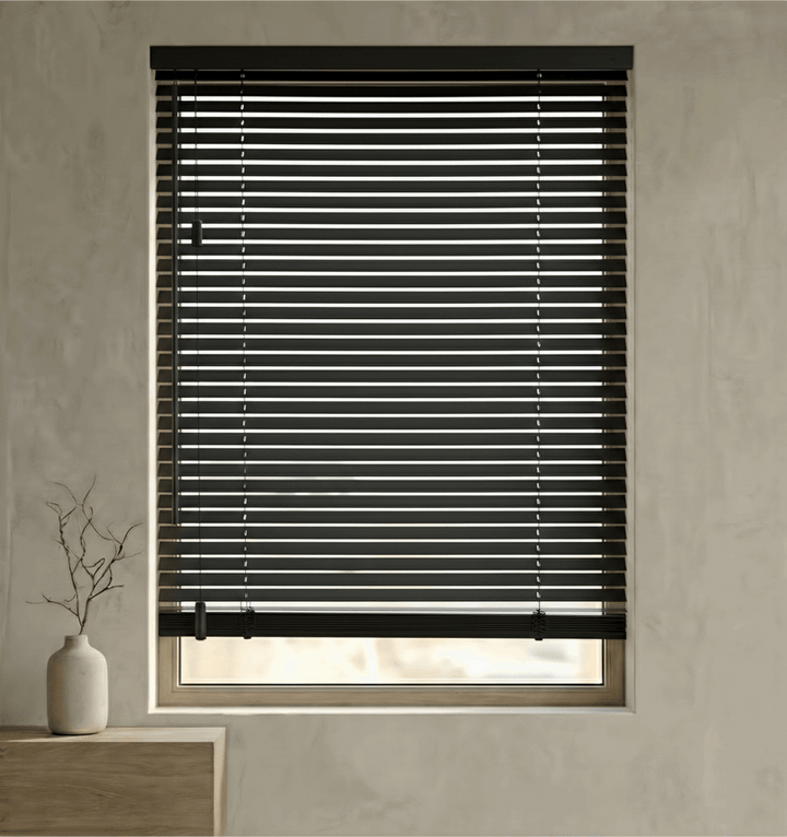XL Houten Jaloezie - 25mm
